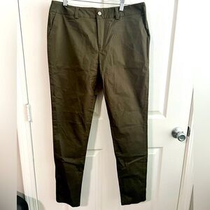 Casual Pants for office, Olive Green Pants, Work Pants for women